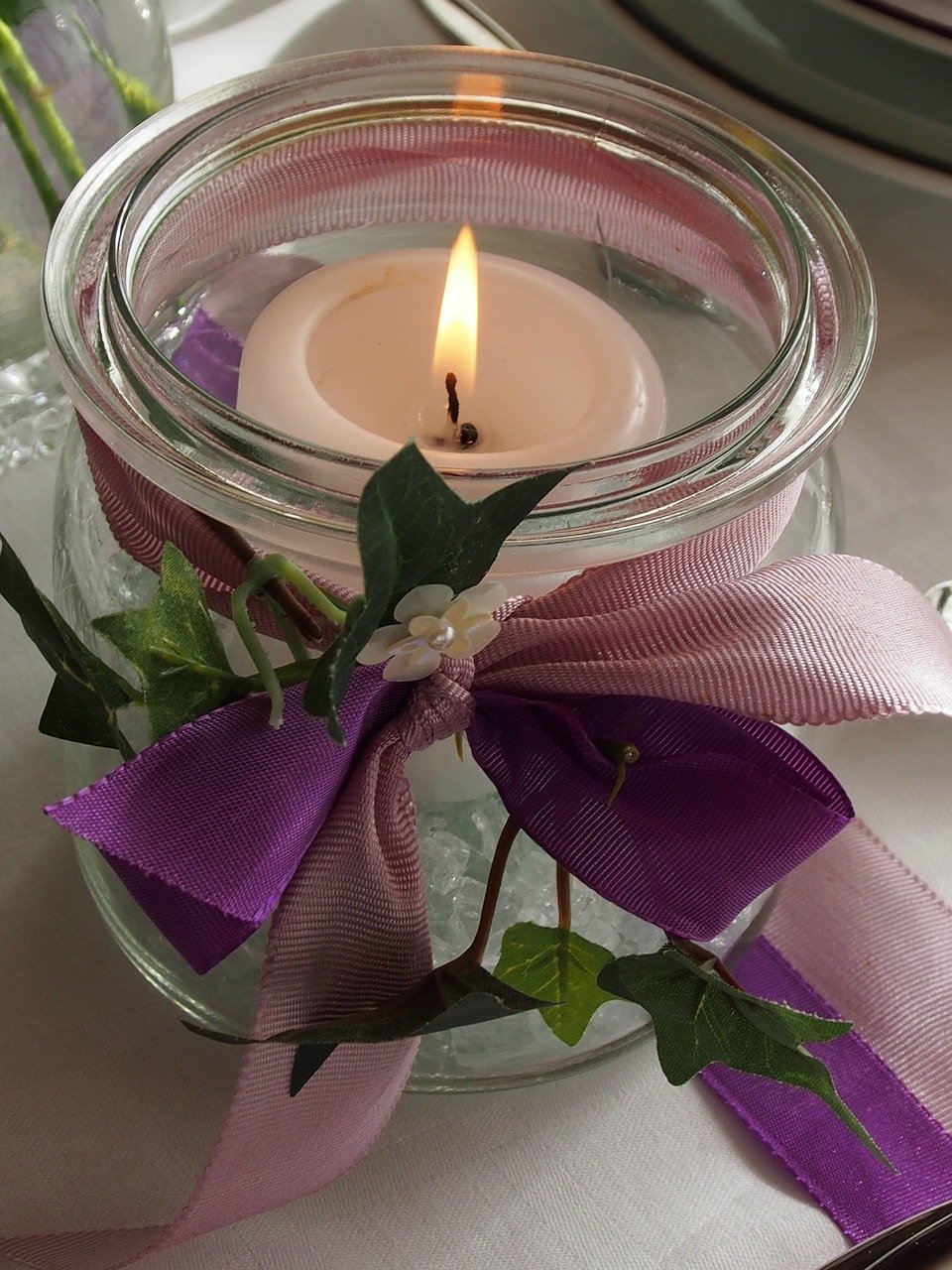 Романтичные свечи