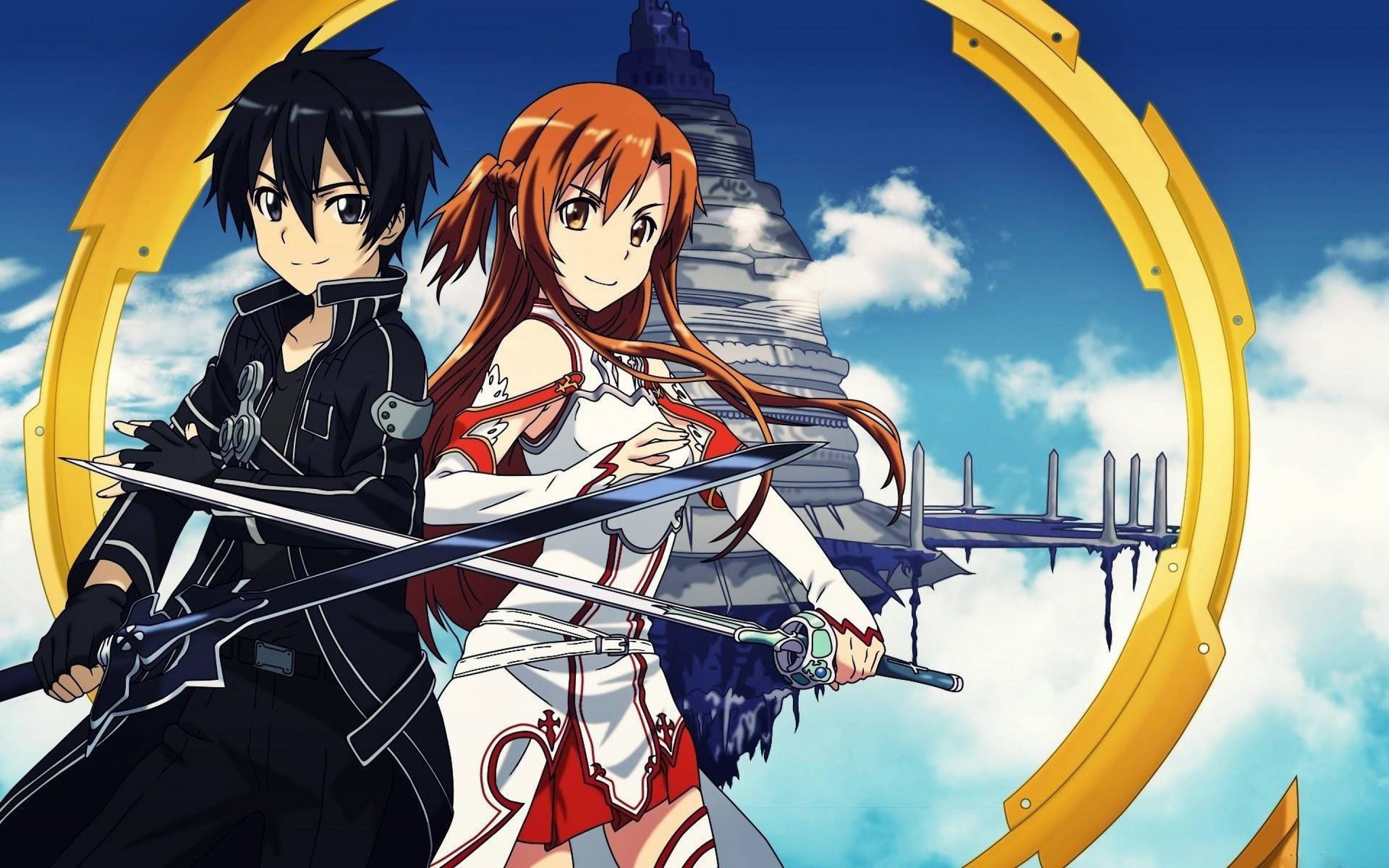 Мастер меча 4. Sword Art online аниме. Аниме Sao Art. Sword Art online арт. Sao Кирито и Асуна.