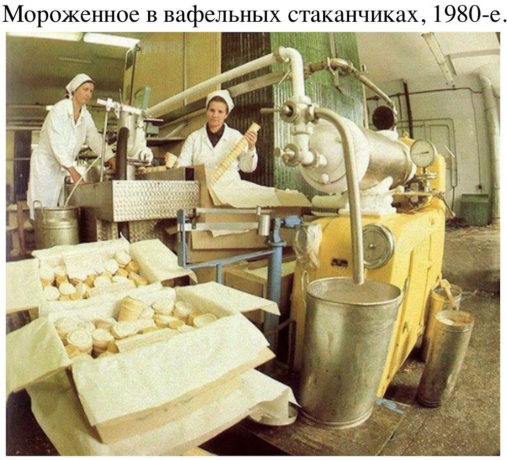 Мороженое СССР пломбир