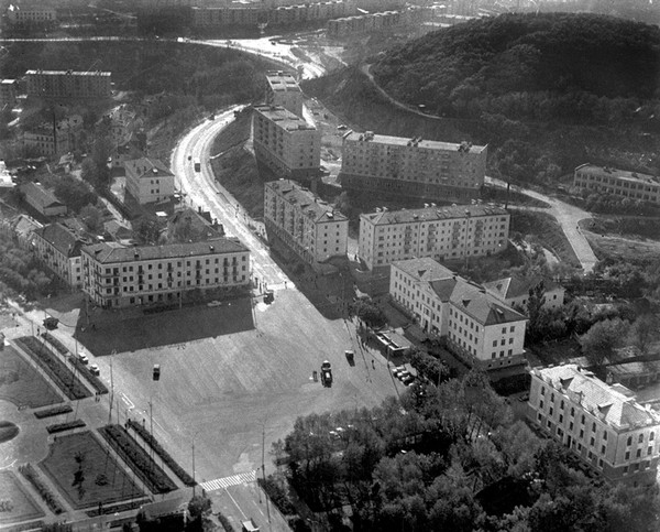 Находка старые фото Фото вид на Центральную площадь,1953г., Старая Находка, - Фото@Mail.Ru