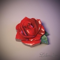 Бутон розы, форма силиконовая - 450 р.